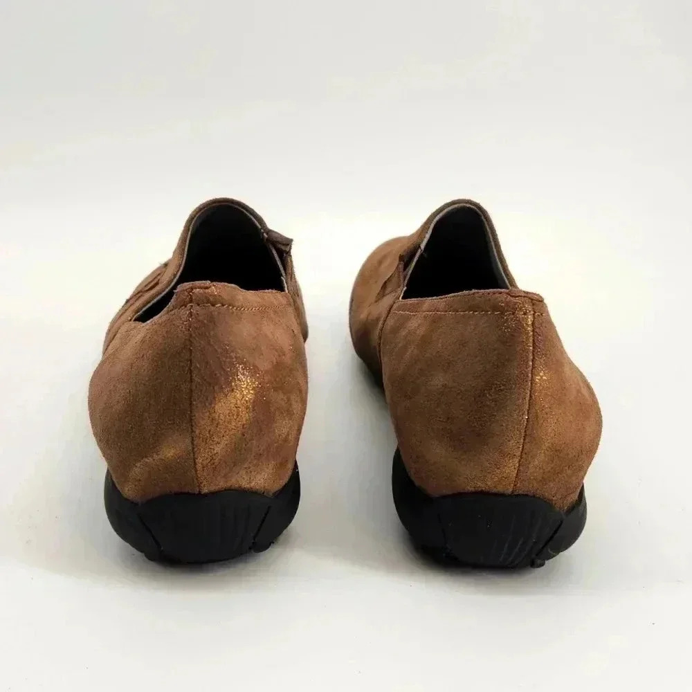ANNE ROSS LEATHER SLIP ON - Picture 3 of 5